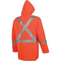 576J Veste de pluie ignifuge haute visibilit&eacute;, Petit, Orange haute visibilit&eacute; - Pioneer V3510860-S
