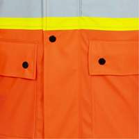 5892PKT Veste de s&eacute;curit&eacute; imperm&eacute;able &agrave; haute visibilit&eacute; ignifuge, 7T-Grand, Orange haute visibilit&eacute; - Pioneer V3520550-7XL