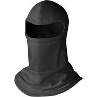 C214BK Cagoule &agrave; un trou en tricot moyen, Noir, Nomex - Pioneer V4520770-O/S
