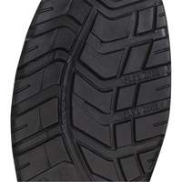 1028 Bottes de travail 8" marron, Cuir, Embout Acier, Taille 9 - Pioneer V4610330-9