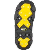 Couvre-chaussure &agrave; crampons avec talonni&egrave;re Voyager Glacier Trek, Nylon/Polyur&eacute;thane, Boucle, Convient &agrave; Hommes 11 - 12,5 - Neos VNG1HEEL-XL