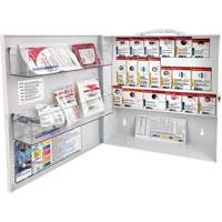 Armoire pour premiers soins SmartCompliance, R&eacute;pond &agrave; la norme CSA Z1220-17 type 2 environnements &agrave; faible risque, Petit (2-25 travailleurs) - First Aid Central SC-CSA2SFS