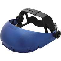 390 Premium Series Single Crown Faceshield Headgear, Ratchet Suspension - Sellstrom S39100