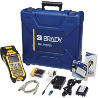 M610 Bluetooth Handheld Label Maker with Hard Case, 2" Tape - Brady M610-B-KIT