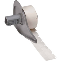 Self-Laminating Wrap-Around Wire & Cable Labels, Vinyl, 0.5" L x 0.75" H, White - Brady M7-11-427