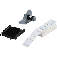 Raised Panel Labels, Polyester, 1.2" L x 1.9" H, White - Brady M7-168-593
