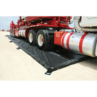 Ultra-Containment Berm&reg;, 748 US gal. Capacity, 10' W x 30' L x 4" H, Foam Wall - Ultratech 8472