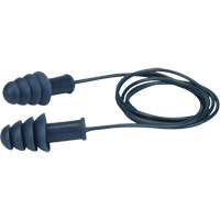 Metal-Detectable Reusable TPR Earplugs, Corded, Bulk - Box, 27 dB NRR, One-Size - PIP Global Safety NP267HPR410D