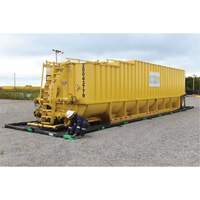 Berme Plus Ultra-Containment Berm, Capacit&eacute; 1246 gal. US, 10' la x 50' lo x 0,3" h, Paroi en mousse - Ultratech 8962