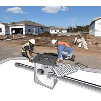 Protecteurs de canaux d'&eacute;gouts pluviaux Ultra-Drain Guards, Huile & s&eacute;diments, 48" lo x 36" la - Ultratech 9217