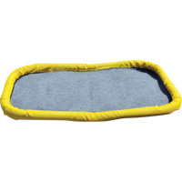 Small Ultra-Filter Pad, 0.8 US gal. Capacity, 2.5' W x 2' L x 3" H, Foam Wall - Ultratech 6540