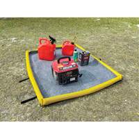 Small Ultra-Filter Pad, 0.8 US gal. Capacity, 2.5' W x 2' L x 3" H, Foam Wall - Ultratech 6540