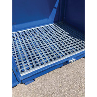 Palette de d&eacute;versement en acier avec couvercle rigide S-4 Ultra, 61" lo x 54,4" la x 52" h, Capacit&eacute; de charge 4700 lb - Ultratech 1187