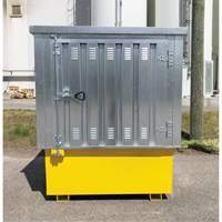 Couvercle rigide en acier Ultra-IBC, 71,1" lo x 83,1" la x 66,3" h, Capacit&eacute; de charge 5640 lb - Ultratech 1185