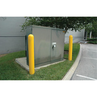 Ultra-Post Protector, 4" dia. x 52" l, Jaune - Ultratech 1525
