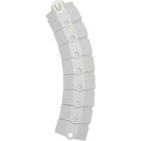 Small Ultra-Sidewinder Cable Protection System&reg; with Endcaps, 39.5" x 3" x 0.8", 2000 lbs. (1 tons) - Ultratech 1806