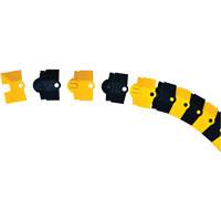 Bulk Box Ultra-Sidewinder Cable Protection System – 24 pieds, 288" x 9,8" x 1,4", 2000 lb (1 tonne) - Ultratech 1820