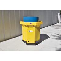 Flat-Bottom Ultra-Spill Collector&reg;, 66 US gal., Mobile - Ultratech 1040