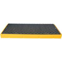 Ultra-Spill Deck 2 barils, Capacit&eacute; de d&eacute;versement 17,5 gal. US, 54,5" x 27,3" x 4,3" - Ultratech 2222
