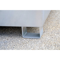 Ultra-Spill Pallet en acier, 4 barils, Capacit&eacute; de d&eacute;versement 68 gal. US, 49,1" x 47,1" x 10,9" - Ultratech 1182