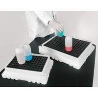 P4 Ultra-Spill Tray&reg;, 17" L x 21" W x 4" H, 2.9 US gal. Spill Capacity - Ultratech 1061
