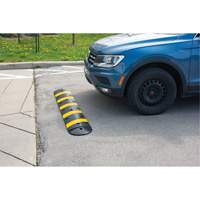 Speed Bump Kit, Rubber, 4' L x 11" W x 2" H - Zenith Safety Products 