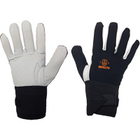 Gant r&eacute;sistant aux chocs main gauche, 10/T-Grand, Paume en Cuir fleur, Poignet &eacute;lastique - Impacto 47330110051