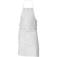 KleenGuard A10 Apron, Polyethylene, White, 28" W x 36" L - Ansell 43744