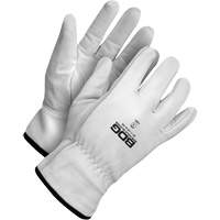 Puncture-Resistant Driver Gloves, X-Large, Grain Goatskin Palm - Bob Dale Gloves 20-1-1610-XL