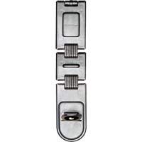 Moraillon de s&eacute;curit&eacute; &agrave; double charni&egrave;re, Argent - Master Lock 722DPFHC