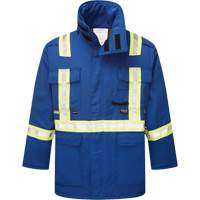 Parka isol&eacute;, antistatique et ignifuge  6,5 oz Westex DH, T-Grand, Bleu royal - IFR Workwear DHSB215-XL