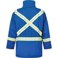 Parka isol&eacute;, antistatique et ignifuge  6,5 oz Westex DH, T-Grand, Bleu royal - IFR Workwear DHSB215-XL
