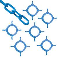 Cone Chain Connector Kit, Blue - Mr. Chain 97424-KIT