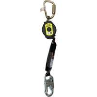 Miller TurboLite+ Personal Fall Limiter, 6', Web, Stationary - PIP Global Safety MTL-OHW1-01/6FT