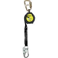 Miller TurboLite+ Scorpion Personal Fall Limiter, 9', Web, Stationary - PIP Global Safety MTL-OHS1-01/9FT
