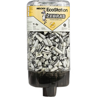 Distributeur de bouchons d'oreilles EcoStation avec des bouchons d'oreilles Zebras - Moldex 6709