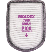 Semi-Rectangular Respirator Filter, Particulate Filter with Nuisance Vapour Relief, Organic Vapour/P100 - Moldex 7760