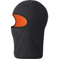 5502 Cagoule &agrave; 1 trou r&eacute;versible, Micro laine, Noir/Orange haute visibilit&eacute; - Pioneer V4030270-O/S