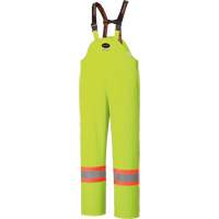 5895 Salopettes extensibles imperm&eacute;ables et ignifuges, T-petit, Jaune lime haute visibilit&eacute; - Pioneer V3520260-XS