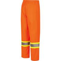 5627W Pantalon &agrave; bavette imperm&eacute;able pour femmes, Polyester/Polyur&eacute;thane, T-Grand, Orange haute visibilit&eacute; - Pioneer V1081650-XL