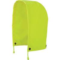 5401H Capuchon pour manteau de s&eacute;curit&eacute; imperm&eacute;able haute visibilit&eacute; ind&eacute;chirable en 300D trilob&eacute;, Jaune lime haute visibilit&eacute;, Polyester - Pioneer V1200360-O/S