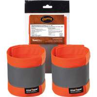 140A Brassard r&eacute;fl&eacute;chissant ajustable orange haute visibilit&eacute; de 14" X 4" - Pioneer V1040151-O/S