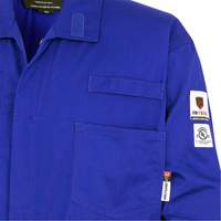 7779T Combinaisons ignifuges r&eacute;sistants aux arcs &eacute;lectriques 88/12 FR-Tech, Taille 40 (grand taille), Bleu royal, 10 cal/cm² - Pioneer V254041T-40