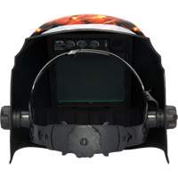 Leadhead&reg; Auto Darkening Welding Helmet, 3.8" L x 3.4" W View Area, 9 - 13 Shade Range - Pyramex WHAM3030FL