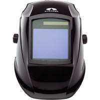 Leadhead&reg; Auto Darkening Welding Helmet, 3.8" L x 3.4" W View Area, 9 - 13 Shade Range, Black - Pyramex WHAM3030GB