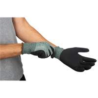 Eco-Friendly Crinkle Grip Coated Gloves, 10, Foam Latex Coating, 15 Gauge, Nylon/RPET Shell - Zenith Safety Products 