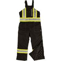 Salopette de s&eacute;curit&eacute; isolante en tissu ind&eacute;chirable, Polyester, T-petit, Noir - Tough Duck S87611-BLK-XS