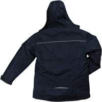 Parka 3-en-1 en oxford imperm&eacute;able, Femmes, Grand, Bleu marin - Tough Duck WJ281-NAVY-L