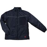 Parka 3-en-1 en oxford imperm&eacute;able, Femmes, Grand, Bleu marin - Tough Duck WJ281-NAVY-L