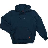 Chandail &agrave; capuche en molleton r&eacute;sistant &agrave; l'eau, Hommes, Petit, Bleu marin - Tough Duck WJ221-NVY-S